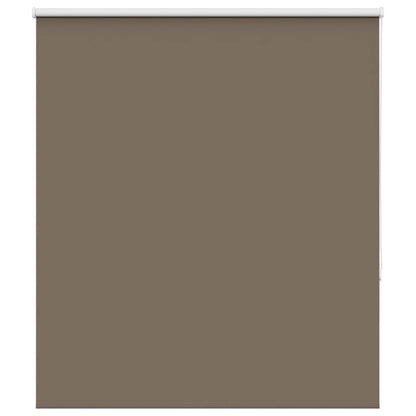vidaXL Verdunkelungsrollo Kaffeebraun 130x175 cm Stoffbreite 126,6 cm