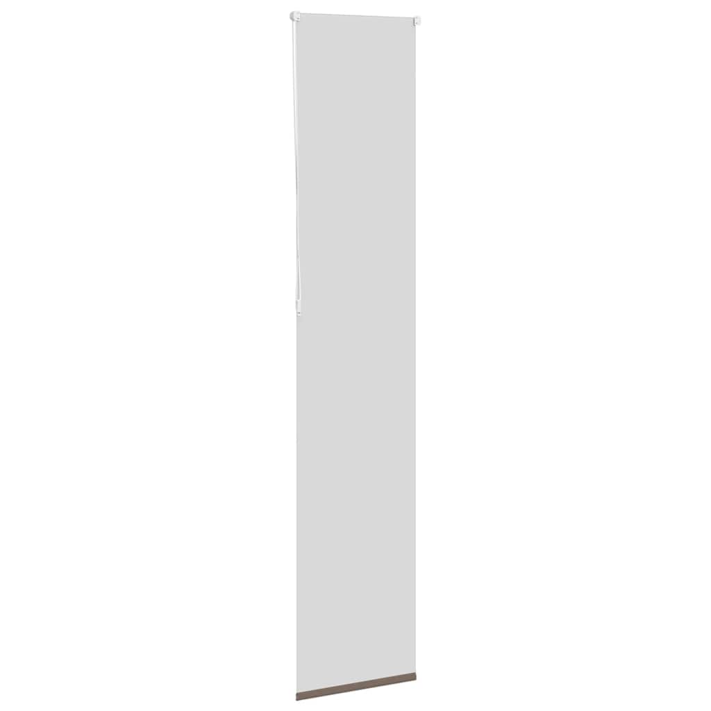 vidaXL Store occultant marron café 40x210 cm Largeur du tissu 35,7 cm