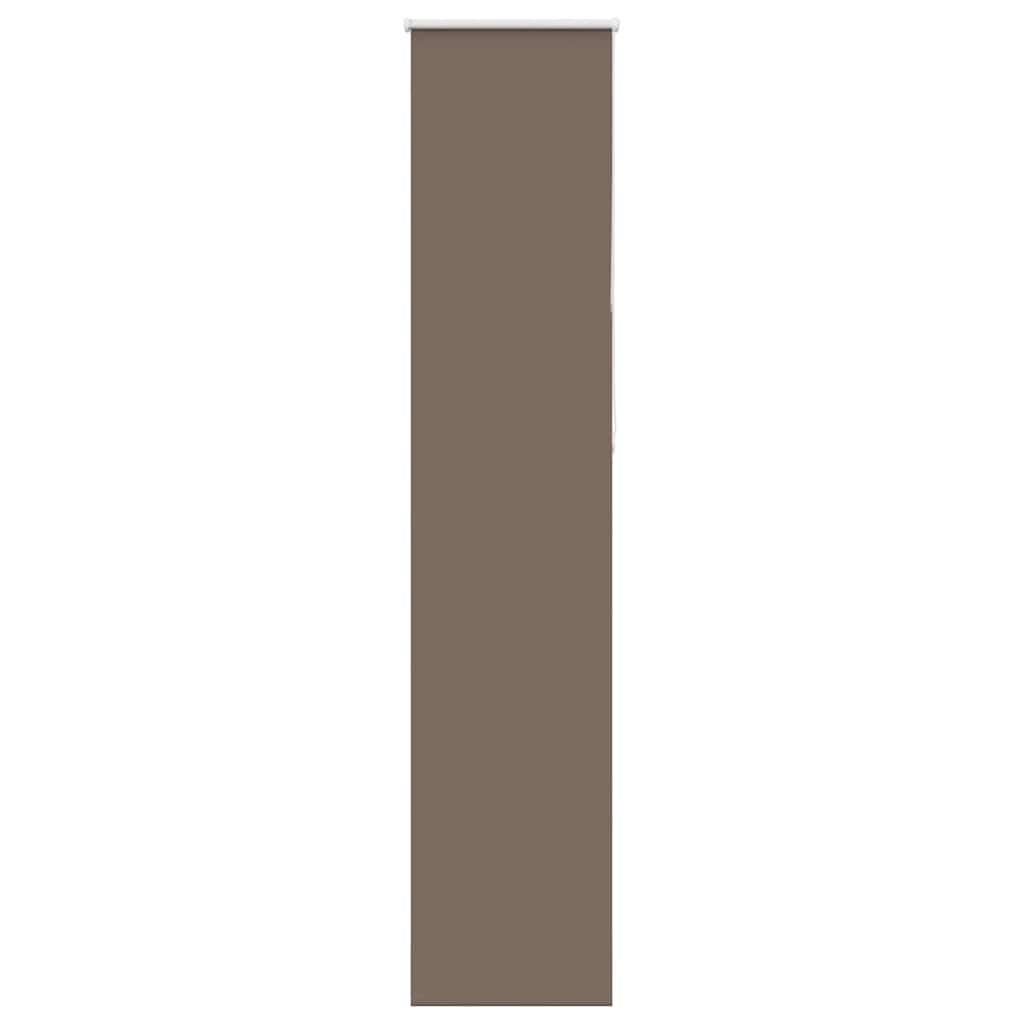 vidaXL Store Occultant Marron Café 45x210cm Largeur de tissu 40,7 cm