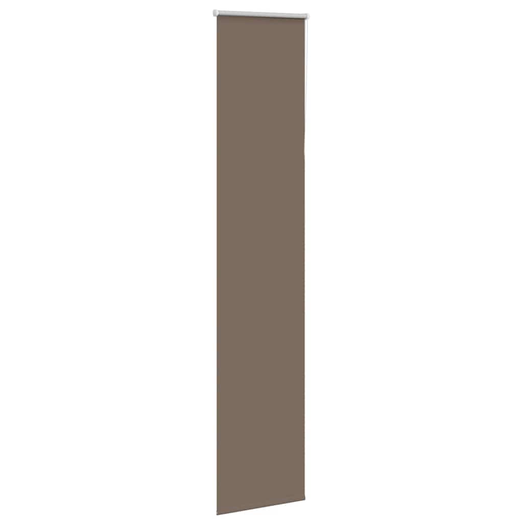 vidaXL Store Occultant Marron Café 45x210cm Largeur de tissu 40,7 cm