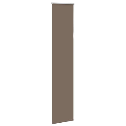 vidaXL Verdunkelungsrollo Kaffeebraun 50x210cm Stoffbreite 45,7 cm