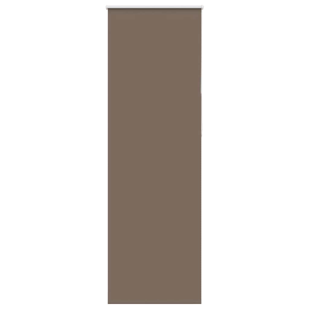 vidaXL Verdunkelungsrollo Kaffeebraun 65x210cm Stoffbreite 60,7 cm