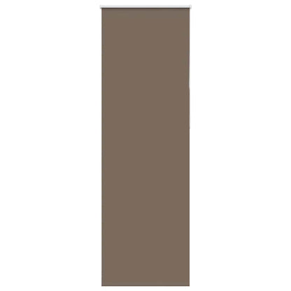 vidaXL Store occultant marron café 85x210cm largeur du tissu 80,7 cm