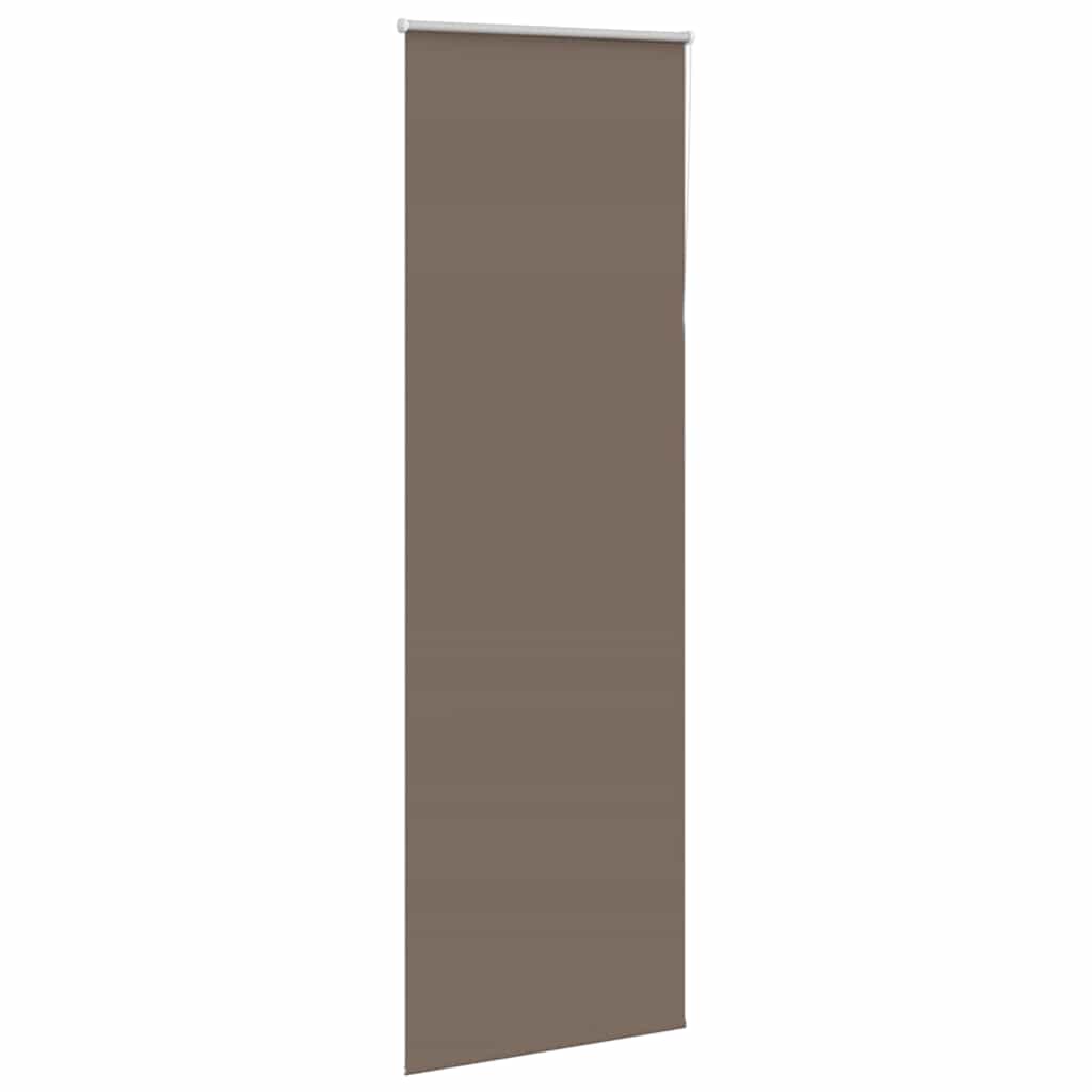 vidaXL Store occultant marron café 85x210cm largeur du tissu 80,7 cm