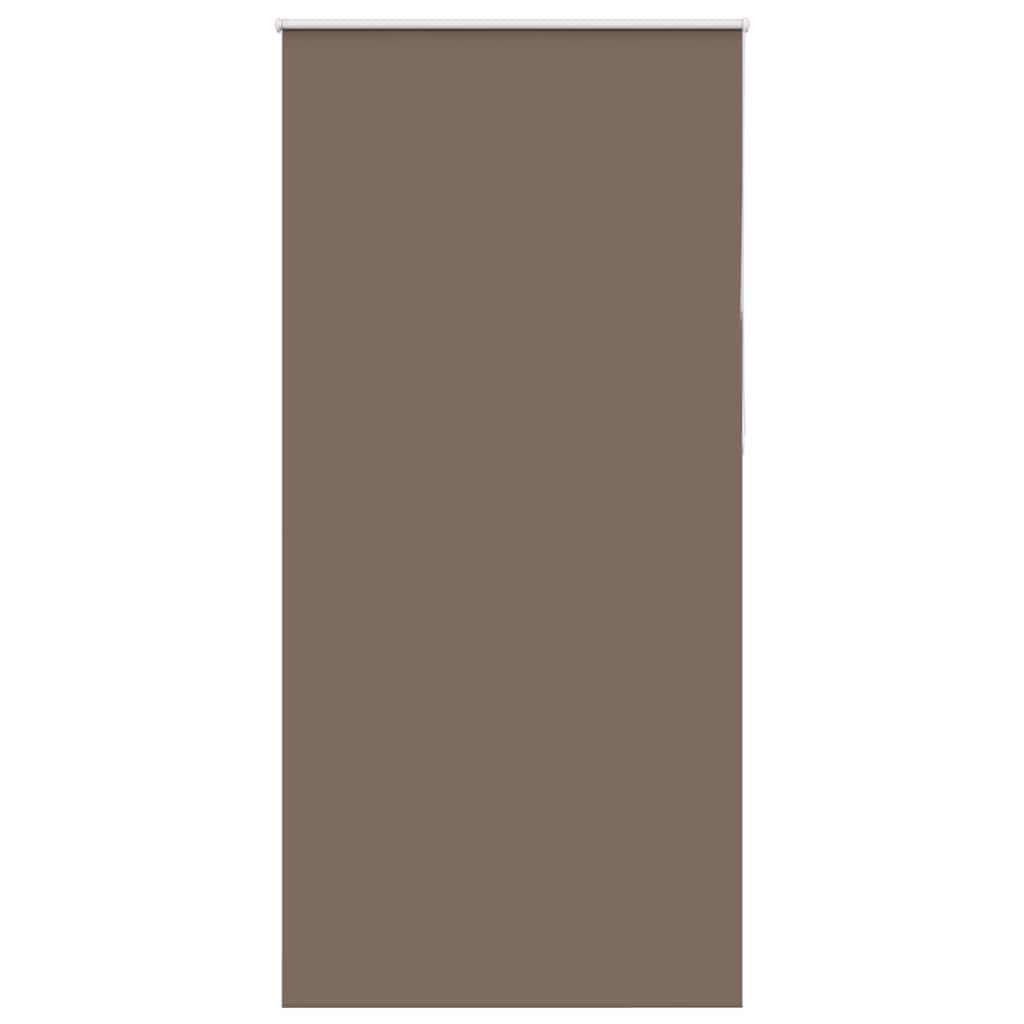 vidaXL Verdunkelungsrollo Kaffeebraun 90x210cm Stoffbreite 85,7 cm