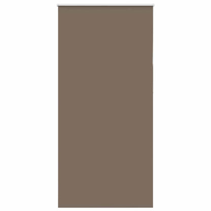 vidaXL Verdunkelungsrollo Kaffeebraun 95x210cm Stoffbreite 90,7 cm