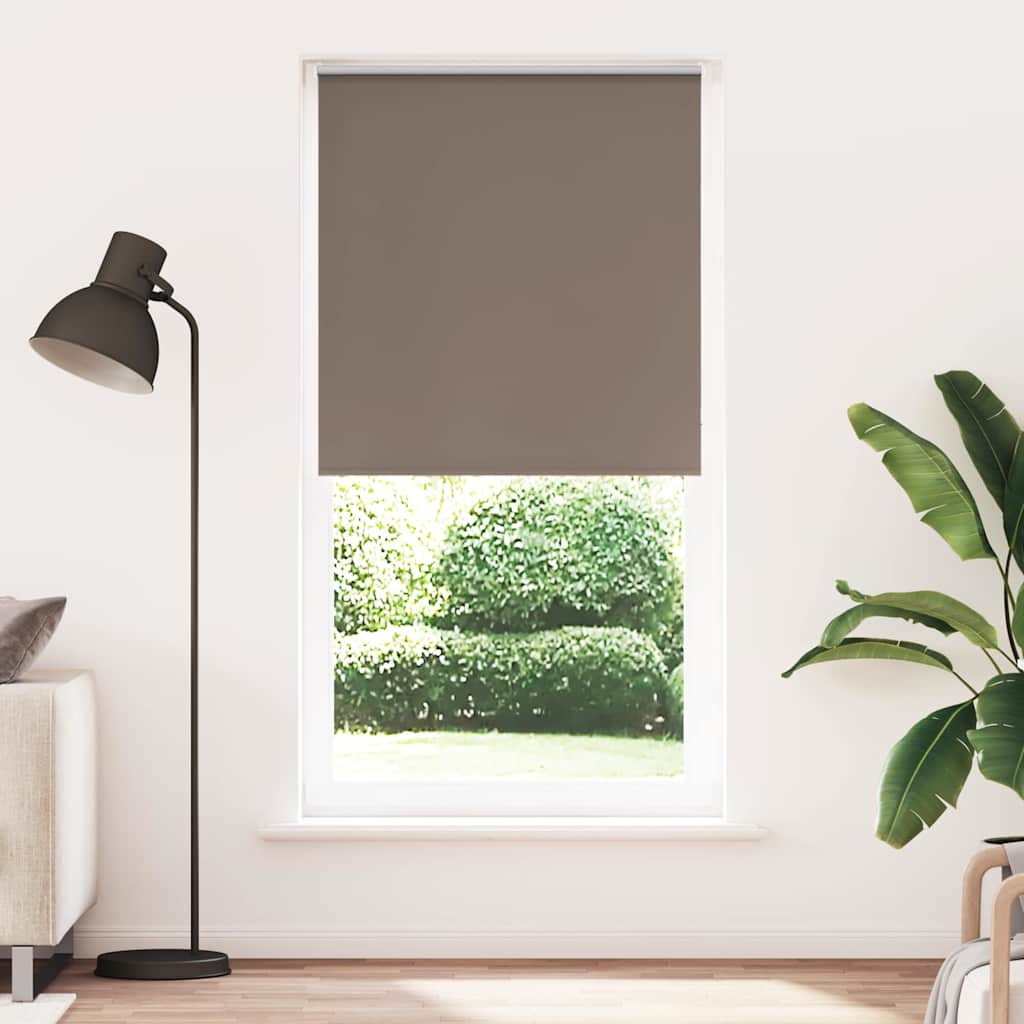 vidaXL Store occultant marron café 100x210cm Largeur du tissu 95,7cm