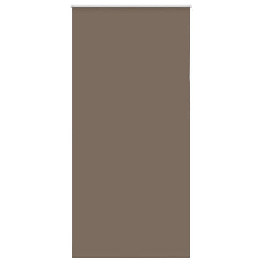 vidaXL Verdunkelungsrollo Kaffeebraun 110x210 cm Stoffbreite 105,7 cm