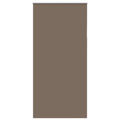 vidaXL Verdunkelungsrollo Kaffeebraun 110x210 cm Stoffbreite 105,7 cm