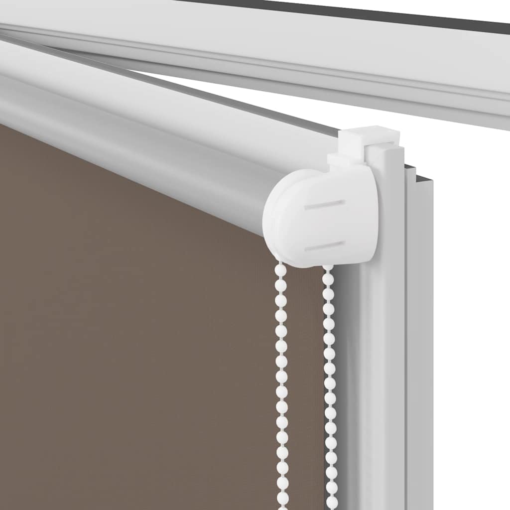 vidaXL Verdunkelungsrollo Kaffeebraun 110x210 cm Stoffbreite 105,7 cm