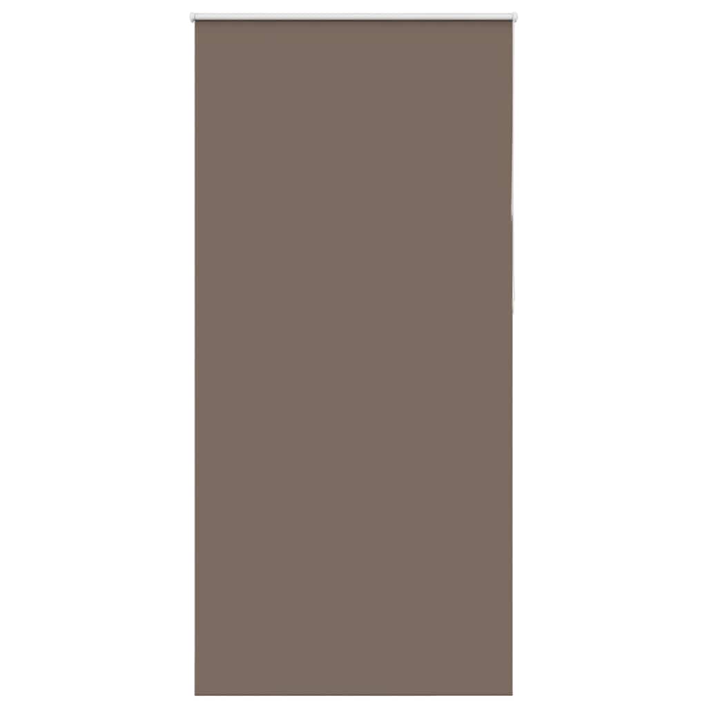 vidaXL Verdunkelungsrollo Kaffeebraun 115x210 cm Stoffbreite 110,7 cm