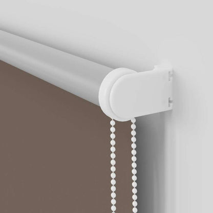 Verdunkelungsrollo Kaffeebraun 120x210 cm Stoffbreite 116,6 cm