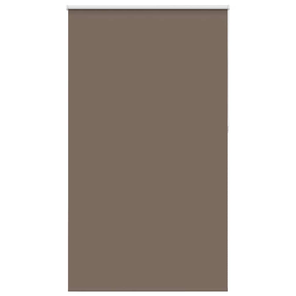 vidaXL Verdunkelungsrollo Kaffeebraun 125x210 cm Stoffbreite 121,6 cm