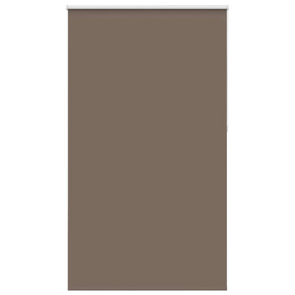 vidaXL Verdunkelungsrollo Kaffeebraun 125x210 cm Stoffbreite 121,6 cm