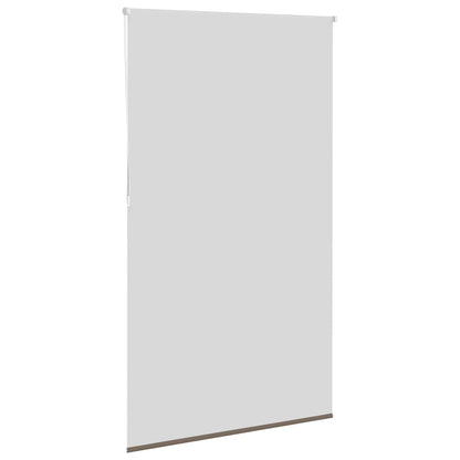 vidaXL Verdunkelungsrollo Kaffeebraun 125x210 cm Stoffbreite 121,6 cm