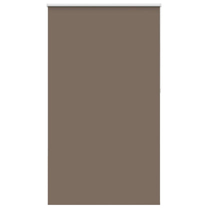 vidaXL Verdunkelungsrollo Kaffeebraun 140x210 cm Stoffbreite 136,6 cm