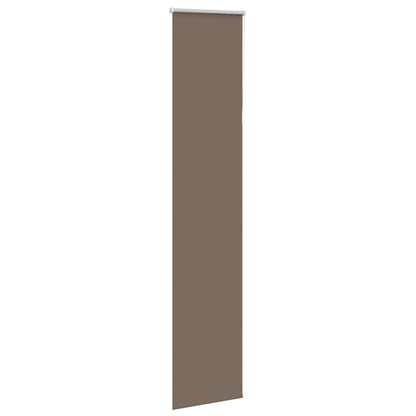 vidaXL Verdunkelungsrollo Kaffeebraun 40x230 cm Stoffbreite 35,7 cm