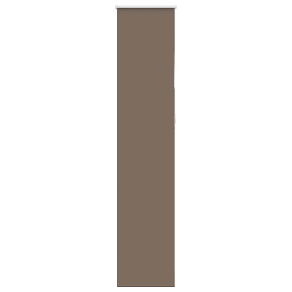 vidaXL Store occultant marron café 45x230 cm Largeur du tissu 40,7 cm