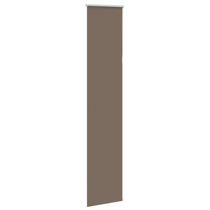 vidaXL Verdunkelungsrollo Kaffeebraun 50x230 cm Stoffbreite 45,7 cm
