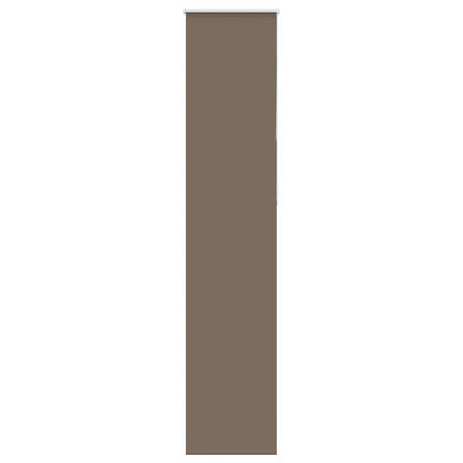 vidaXL Store occultant marron café 55x230 cm Largeur du tissu 50,7 cm