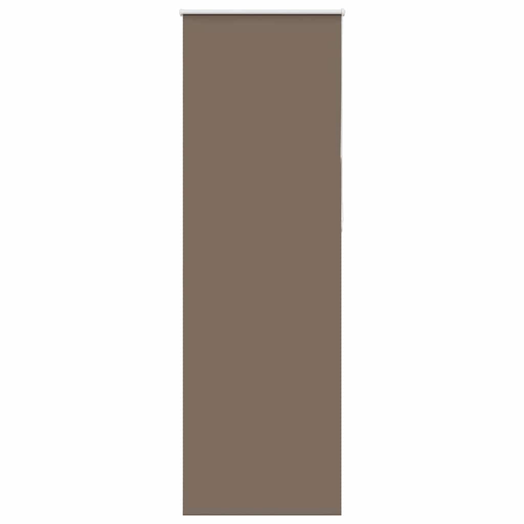 vidaXL Store occultant marron café 65x230 cm Largeur du tissu 60,7 cm