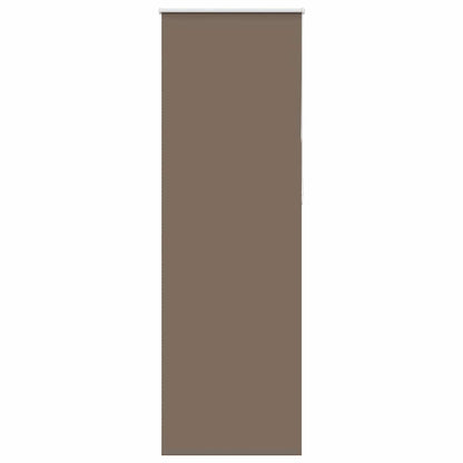 vidaXL Store occultant marron café 65x230 cm Largeur du tissu 60,7 cm
