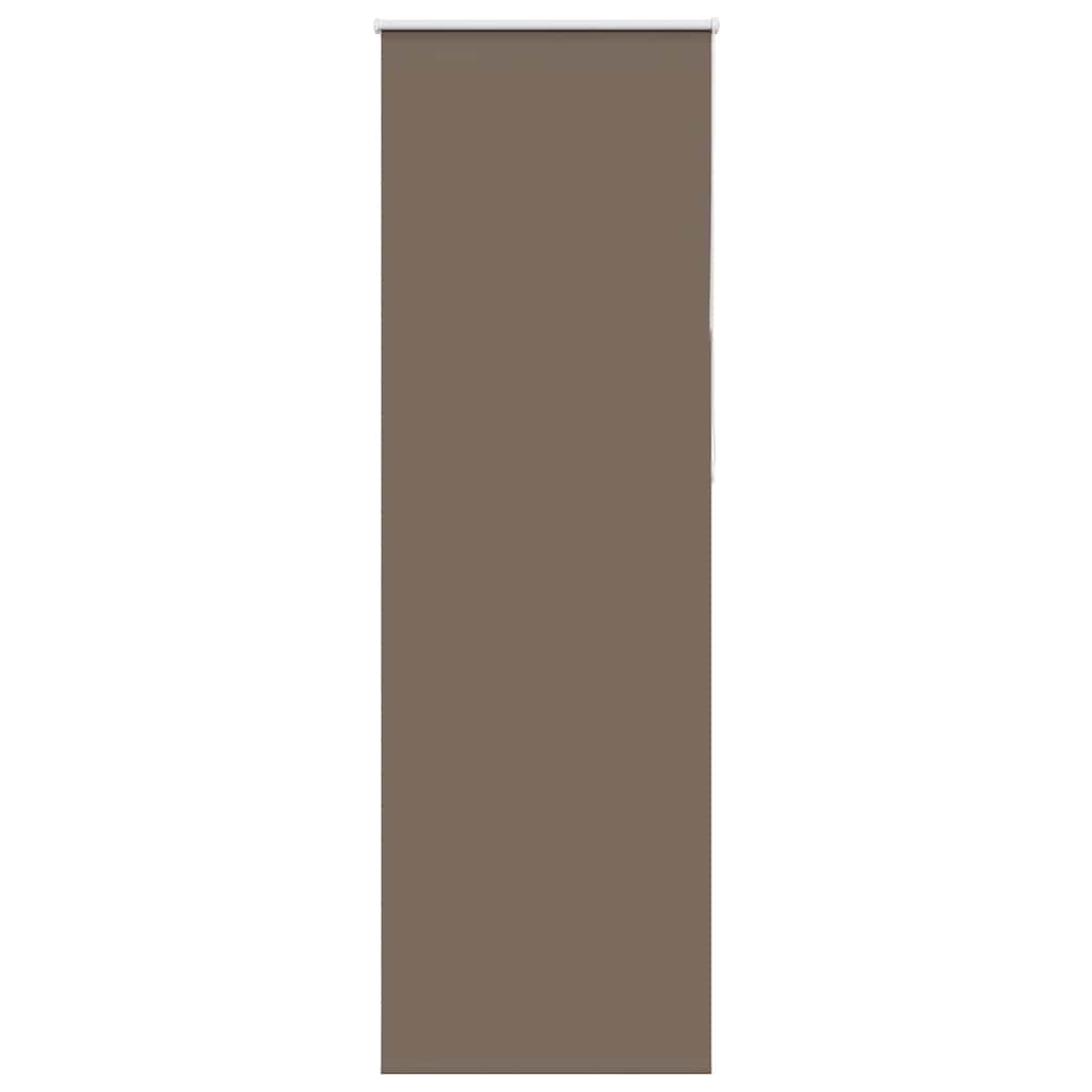 vidaXL Verdunkelungsrollo Kaffeebraun 70x230 cm Stoffbreite 65,7 cm