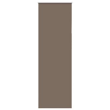 vidaXL Verdunkelungsrollo Kaffeebraun 80x230 cm Stoffbreite 75,7 cm