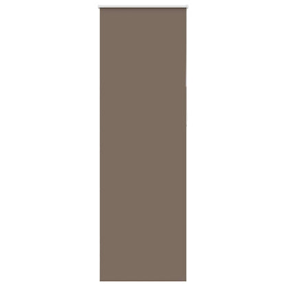 vidaXL Verdunkelungsrollo Kaffeebraun 80x230 cm Stoffbreite 75,7 cm