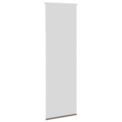 vidaXL Verdunkelungsrollo Kaffeebraun 80x230 cm Stoffbreite 75,7 cm