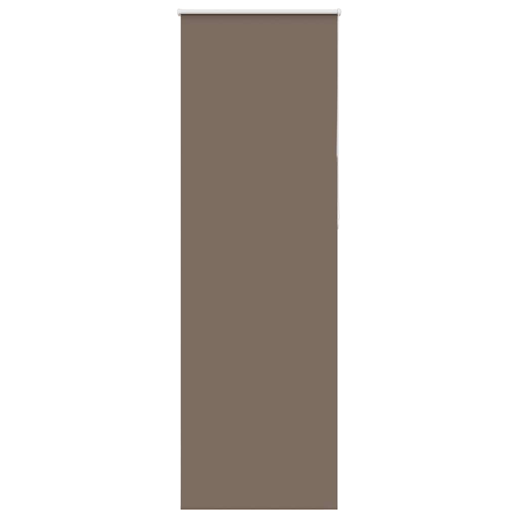 vidaXL Store occultant marron café 85x230 cm Largeur du tissu 80,7 cm