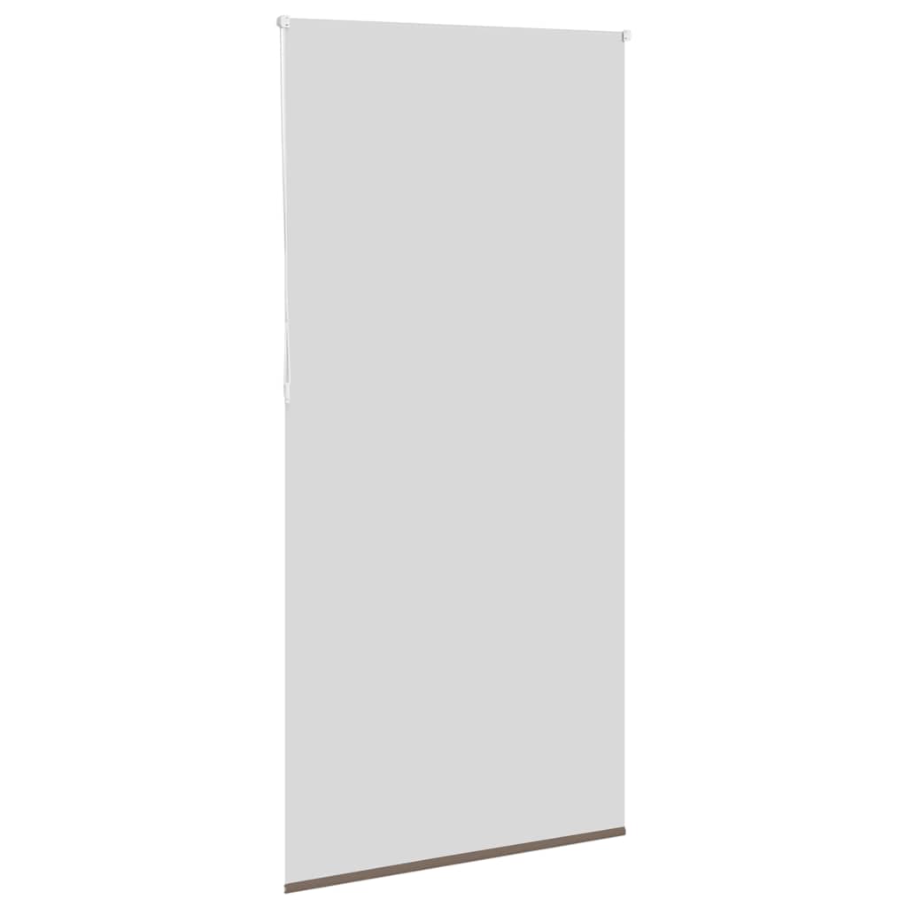 vidaXL Store enrouleur occultant marron café 90x230 cm Largeur du tissu 85,7 cm
