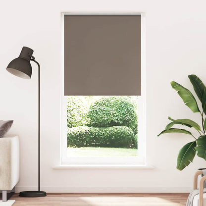 vidaXL Verdunkelungsrollo Kaffeebraun 95x230 cm Stoffbreite 90,7 cm