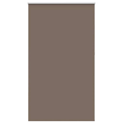 vidaXL Store occultant marron café 125x230 cm Largeur du tissu 121,6 cm