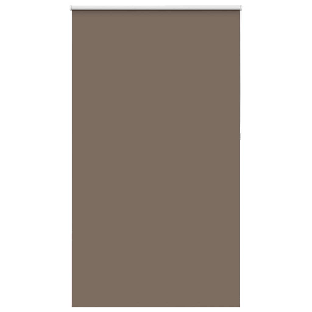vidaXL Verdunkelungsrollo Kaffeebraun 130x230 cm Stoffbreite 126,6 cm