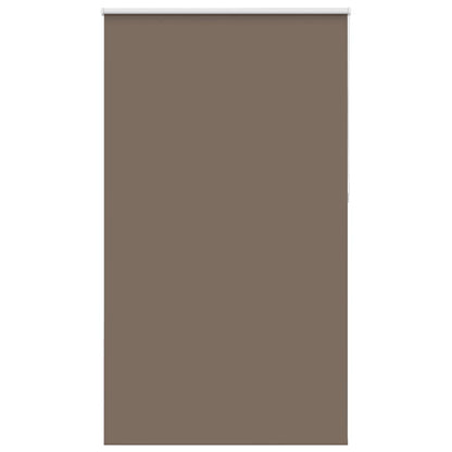 vidaXL Verdunkelungsrollo Kaffeebraun 130x230 cm Stoffbreite 126,6 cm