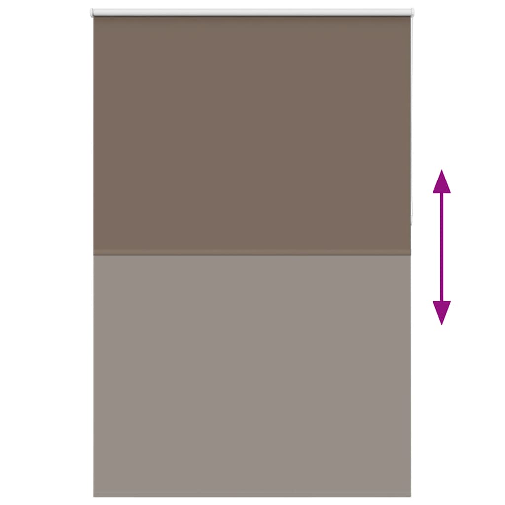 vidaXL Store occultant marron café 150 x 230 cm Largeur du tissu 146,6 cm