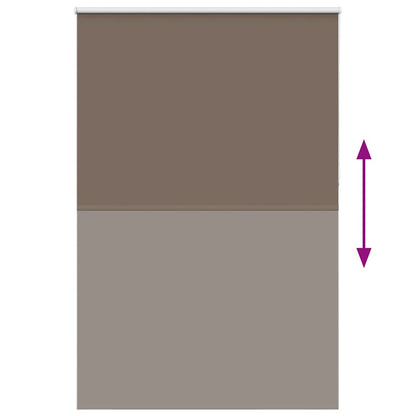 vidaXL Store occultant marron café 150 x 230 cm Largeur du tissu 146,6 cm