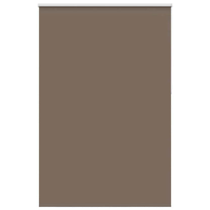 vidaXL Verdunkelungsrollo Kaffeebraun 165x230 cm Stoffbreite 161,6cm