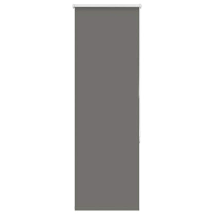 vidaXL Store occultant gris 45x130 cm Largeur du tissu 40,7 cm Polyester