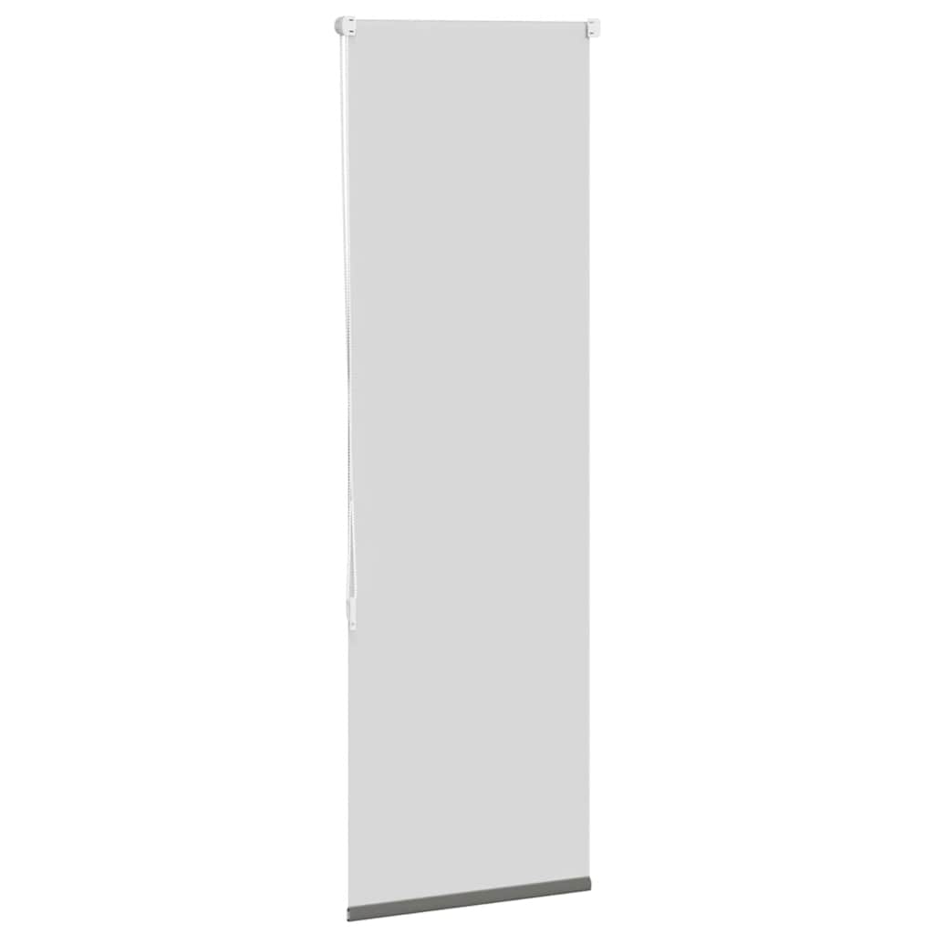vidaXL Store occultant gris 45x130 cm Largeur du tissu 40,7 cm Polyester
