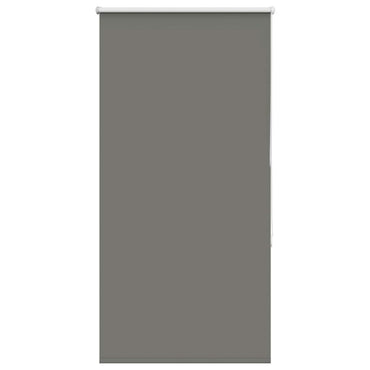 vidaXL Verdunkelungsrollo Grau 70x130 cm Stoffbreite 65,7 cm Polyester