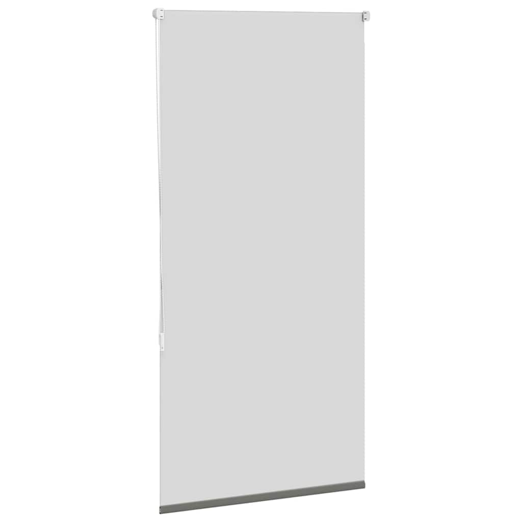 vidaXL Verdunkelungsrollo Grau 85x130 cm Stoffbreite 80,7 cm Polyester