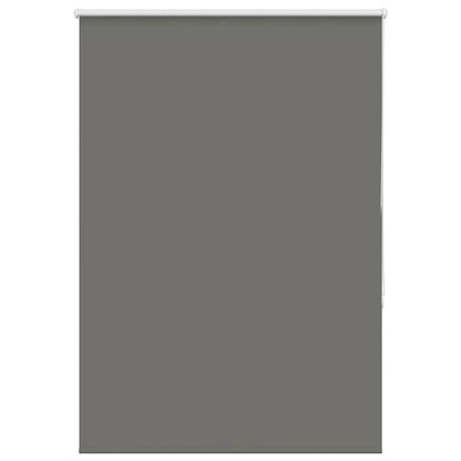 vidaXL Verdunkelungsrollo Grau 110x130cm Stoffbreite 105,7cm Polyester