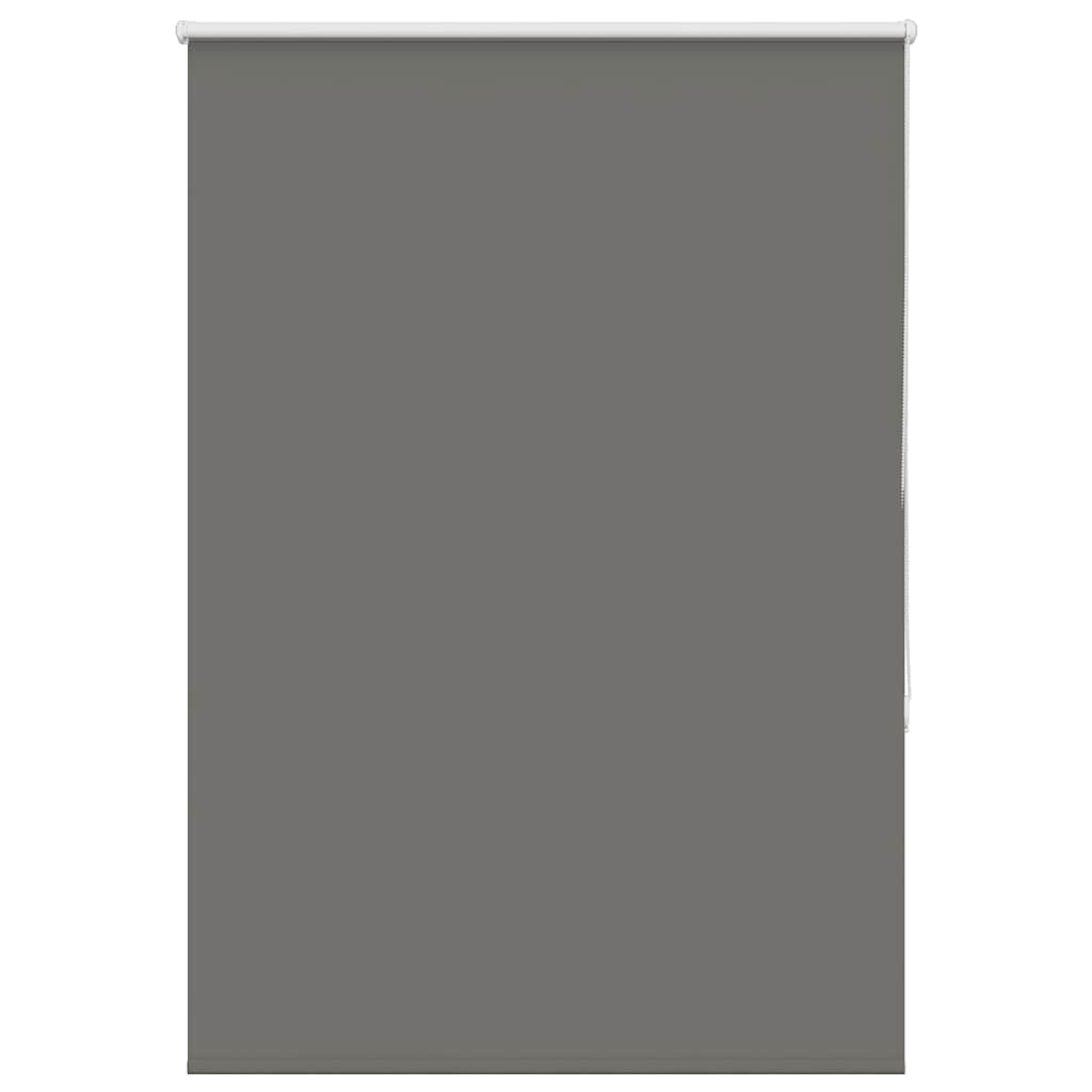 vidaXL Verdunkelungsrollo Grau 115x130cm Stoffbreite 110,7cm Polyester