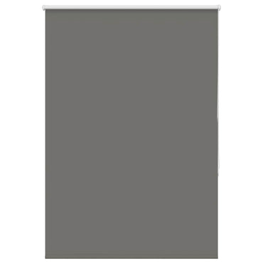 vidaXL Verdunkelungsrollo Grau 115x130cm Stoffbreite 110,7cm Polyester