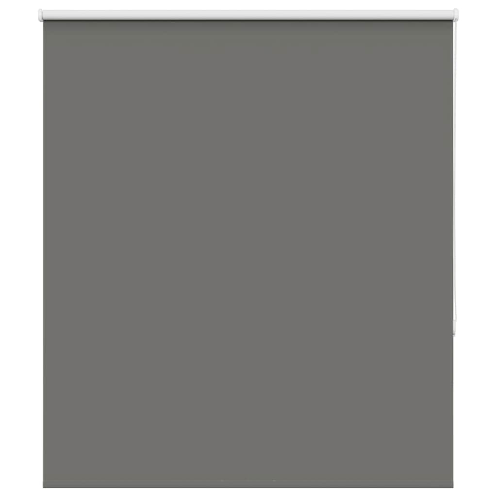 vidaXL Verdunkelungsrollo Grau 120x130cm Stoffbreite 116,6cm Polyester
