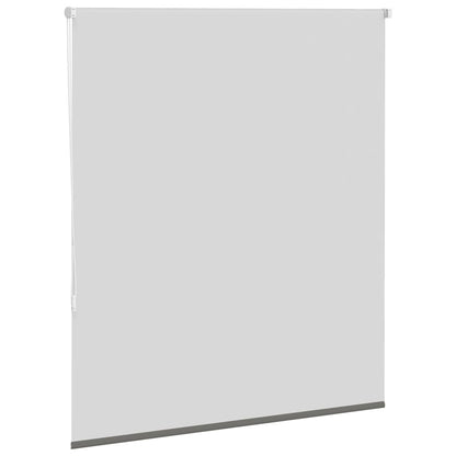 vidaXL Verdunkelungsrollo Grau 125x130cm Stoffbreite 121,6cm Polyester