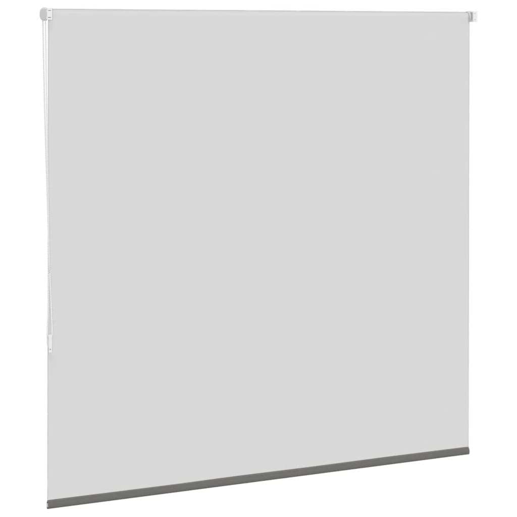 vidaXL Verdunkelungsrollo Grau 145x130cm Stoffbreite 141,6cm Polyester
