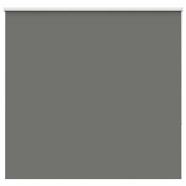 vidaXL Verdunkelungsrollo Grau 160x130cm Stoffbreite 156,6cm Polyester